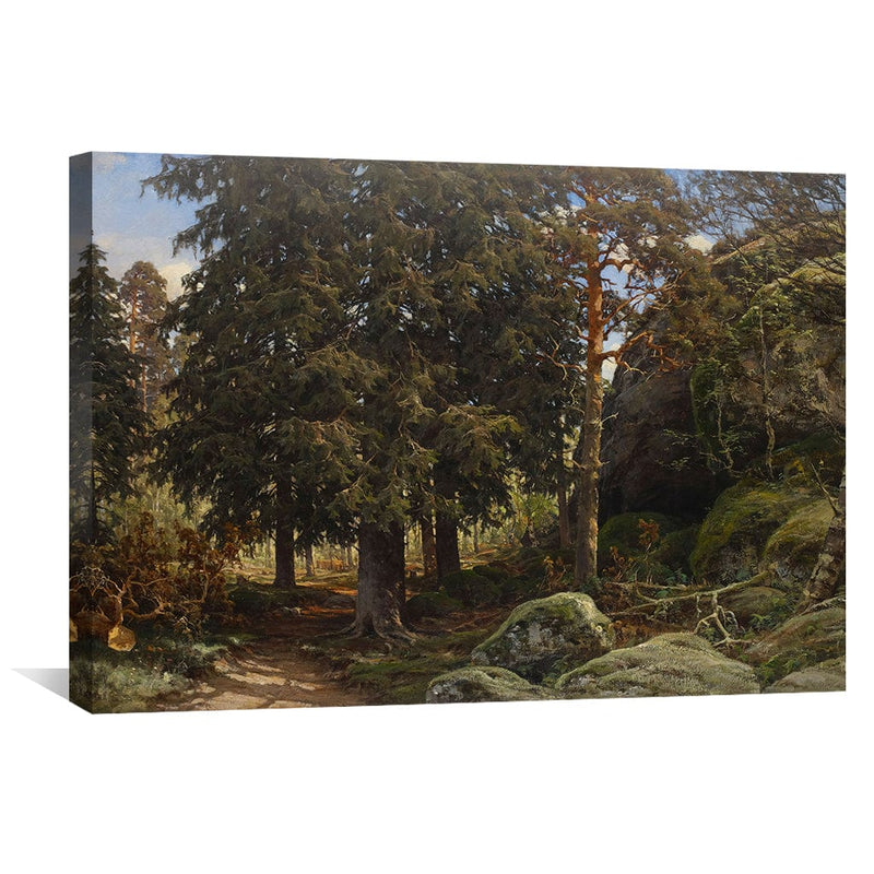 Forest Interior Canvas