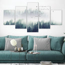 Forest Landscape Canvas - 5 Panel