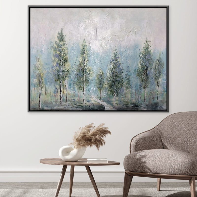 Forest Painted Oil Painting