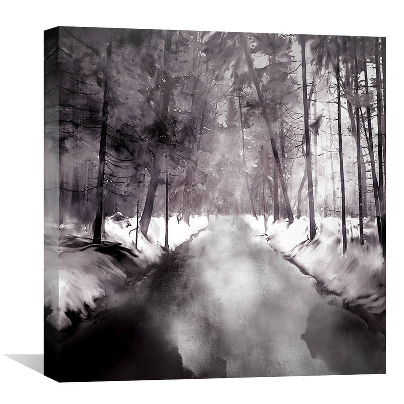 Forest Path Canvas