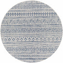 Novato Navy All Over Pattern Performance Rug