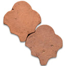 Forma De Ventilador Natural Fan Shape Terracotta Tiles 6 3/4x6 1/2