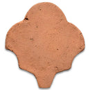 Forma De Ventilador Natural Fan Shape Terracotta Tiles 6 3/4x6 1/2