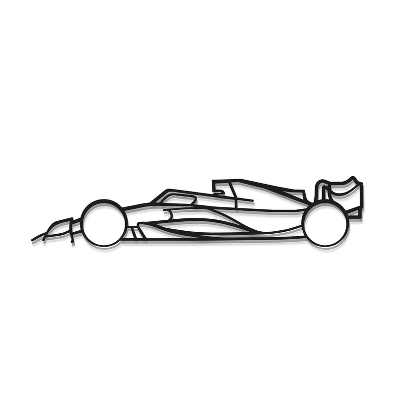 Formula 1 2022 Metal Car Wall Art- MT0978