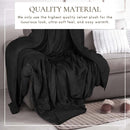 Velvet Plush Sherpa Bed Blanket - Sherpa Fleece Collection by Great Bay Home