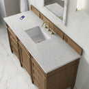 James Martin Brittany 60" Single Bathroom Vanity, Pecan