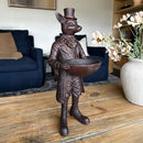 Standing Fox Bronze Bowl | Dapper Critters Collection by Decor Steals