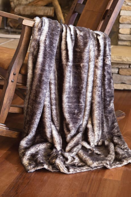 Fox Fur Throw