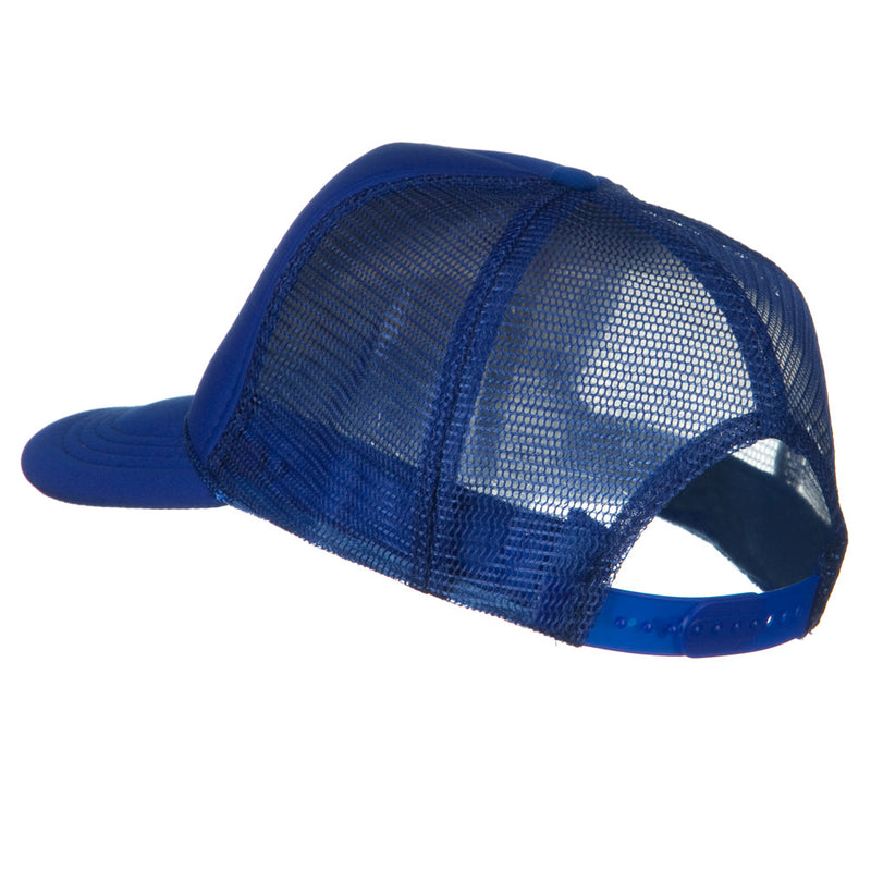 Youth Polyester Foam Front Golf Mesh Cap