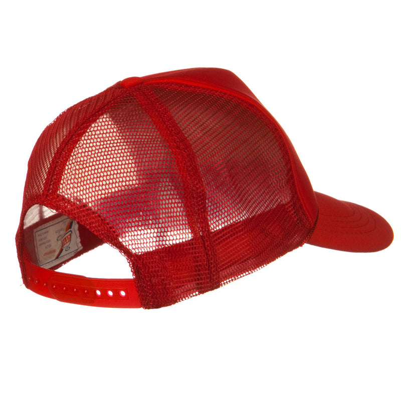 Youth Polyester Foam Front Golf Mesh Cap