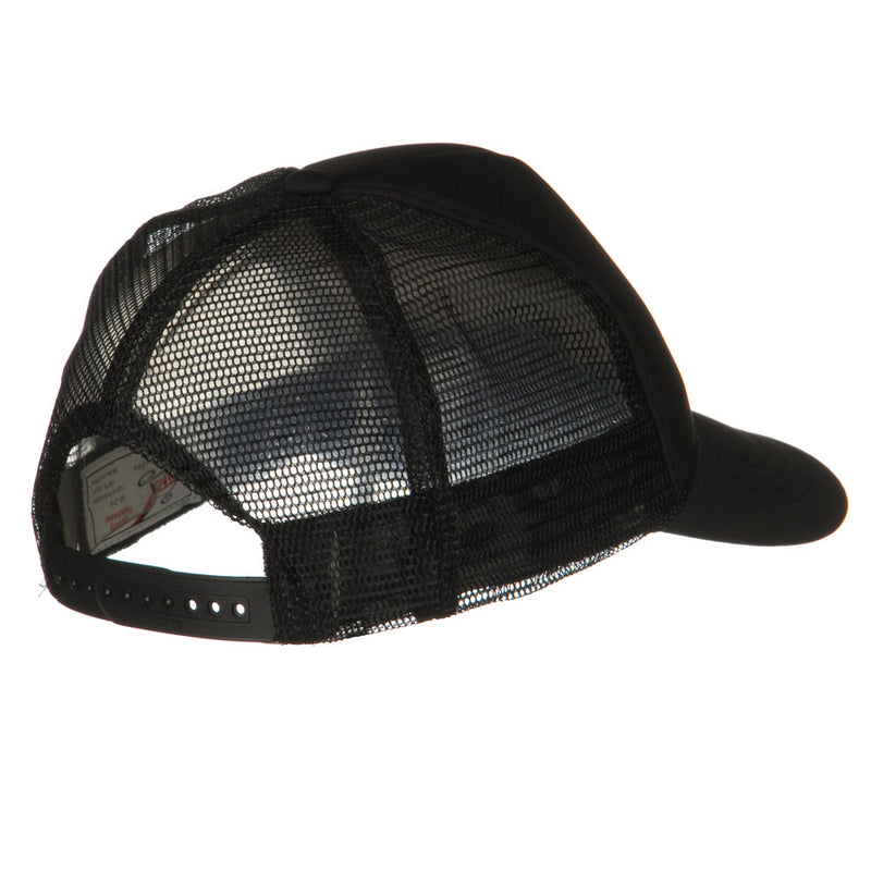 Youth Polyester Foam Front Golf Mesh Cap