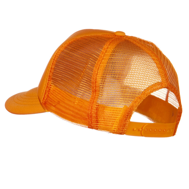 Youth Polyester Foam Front Golf Mesh Cap