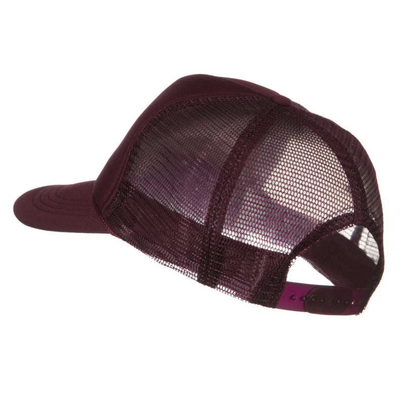 Youth Polyester Foam Front Golf Mesh Cap