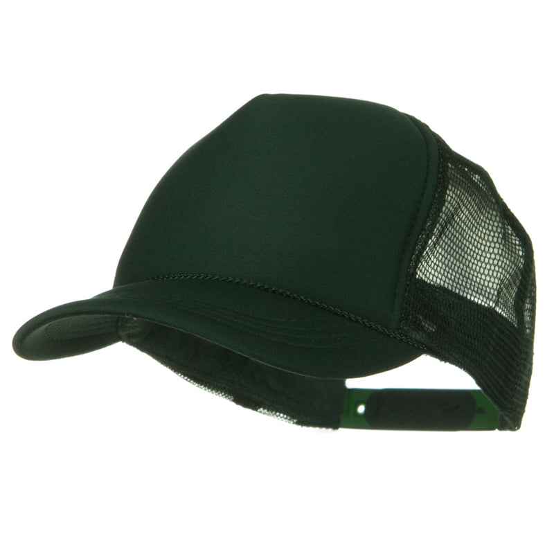 Youth Polyester Foam Front Golf Mesh Cap