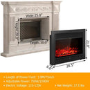 28.5" Recessed Electric Fireplace by LJGDeals