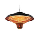 1500W Electric Hanging Ceiling Mounted Infrared Heater with Remote Control by DirectDeals