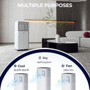 8000 BTU 3-in-1 Air Cooler with Dehumidifier and Fan Mode by LJGDeals