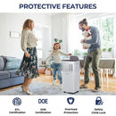 8000 BTU 3-in-1 Air Cooler with Dehumidifier and Fan Mode by LJGDeals