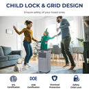Compact 10,000 BTU Portable AC