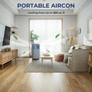 10000 BTU 4-in-1 Portable Air Conditioner with Dehumidifier and Fan Mode by LJGDeals