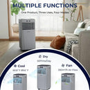 10000 BTU 4-in-1 Portable Air Conditioner with Dehumidifier and Fan Mode by LJGDeals