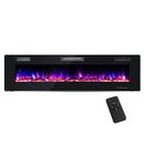 68" Ultra-Thin Recessed Electric Fireplace by LJGDeals