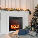18/23 Inch Electric Fireplace Inserted with Adjustable LED Flame-23 inches by LJGDeals