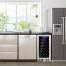 15 Inch 30-Bottle Wine Cooler with Temperature Memory by DirectDeals