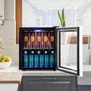 60 Can Beverage Mini Refrigerator with Glass Door by LJGDeals