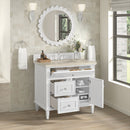 James Martin Lorelai 36" Single Bathroom Vanity, Bright White