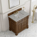 James Martin Brookfield 36" Single Bathroom Vanity, Honey Oak