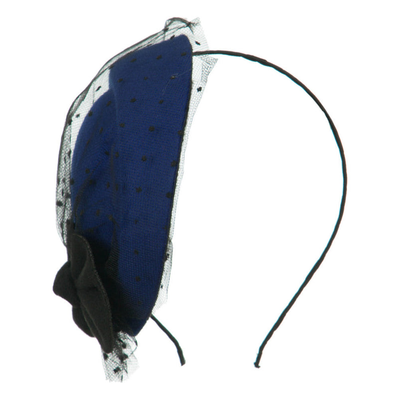 Felt Round Crown Fascinator Headband