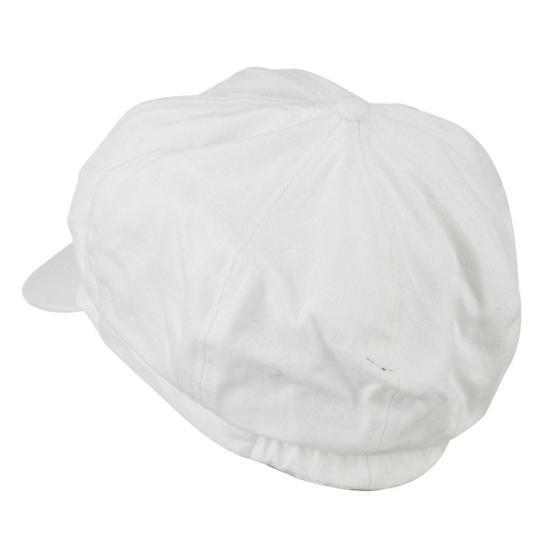 Flower Ribbon Trim Newsboy Cap