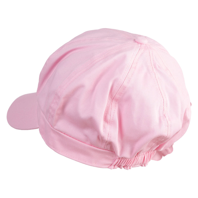 Flower Ribbon Trim Newsboy Cap