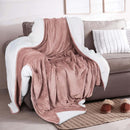 Velvet Plush Sherpa Bed Blanket - Sherpa Fleece Collection by Great Bay Home