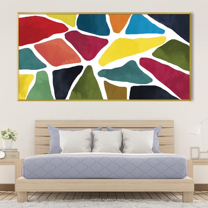 Fragmented Harmony Canvas