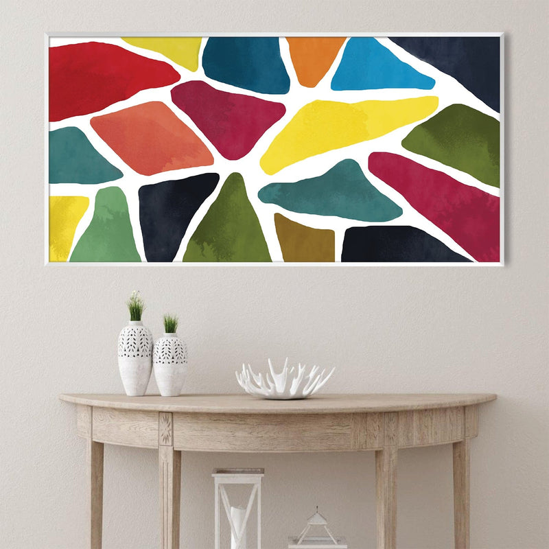 Fragmented Harmony Canvas