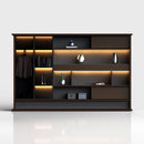 Altus · Office Library Wall Shelves w/ Integrated Lighting