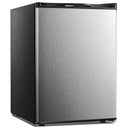 Free Standing Upright Freezer with Removable Shelf, Adjustable Thermostat, Compact Reversible Single Door Vertical Freezers by Kismile