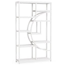 Freestanding Bookshelf, 68.9" Etagere Bookcase with 9 Open Shelves