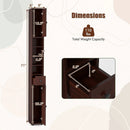Freestanding Slim Bathroom Cabinet with Drawer and Adjustable Shelves by LJGDeals