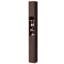 Freestanding Slim Bathroom Cabinet with Drawer and Adjustable Shelves by LJGDeals