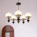 GobekUsa French Bauhaus Medieval Ceiling Chandelier for Bedroom and Study Room