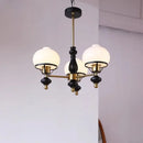 GobekUsa French Bauhaus Medieval Ceiling Chandelier for Bedroom and Study Room