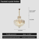 GobekUsa French Bead Chain Crystal Chandelier for Luxury Spaces