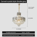 GobekUsa French Bead Chain Crystal Chandelier for Luxury Spaces