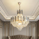 GobekUsa French Bead Chain Crystal Chandelier for Luxury Spaces