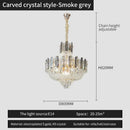 GobekUsa French Bead Chain Crystal Chandelier for Luxury Spaces