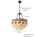 GobekUsa French Brass Crystal Ceiling Chandelier | Classic European Hanging Lamps