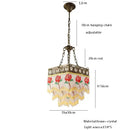 GobekUsa French Brass Crystal Ceiling Chandelier | Classic European Hanging Lamps
